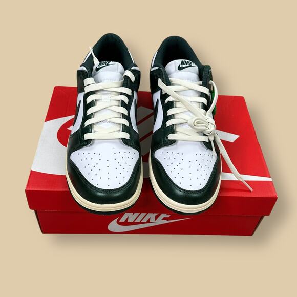Vintage Y2K Nike Dunk Low Mens 10 Green White Shoes DQ8580-100 NWT main image 8